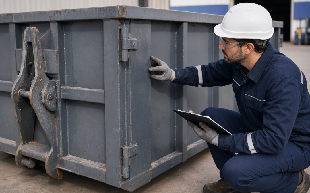 Cómo realizar el mantenimiento de contenedores metálicos