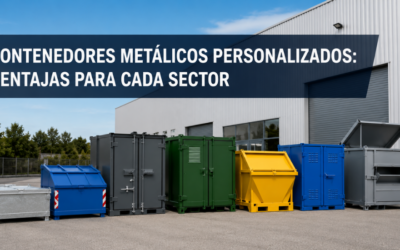 Contenedores metálicos personalizados: ventajas para cada sector